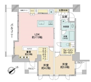アルス京都六地蔵リスタシア 間取り